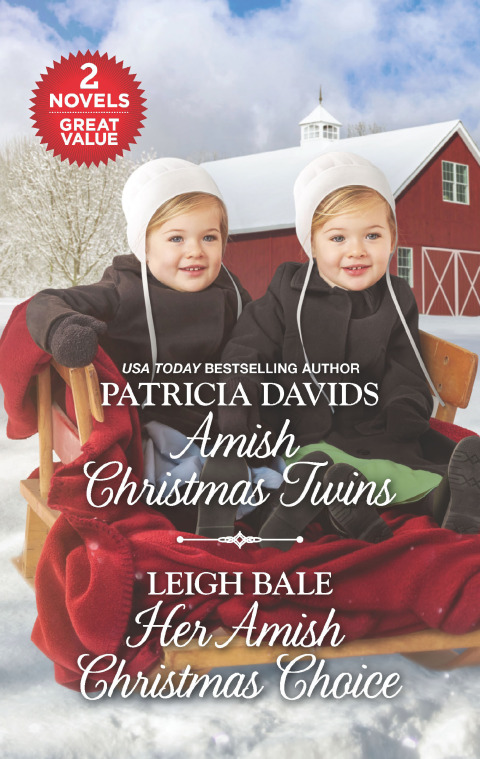 Cover image for book Amish Christmas Twins and Her Amish Christmas Choice