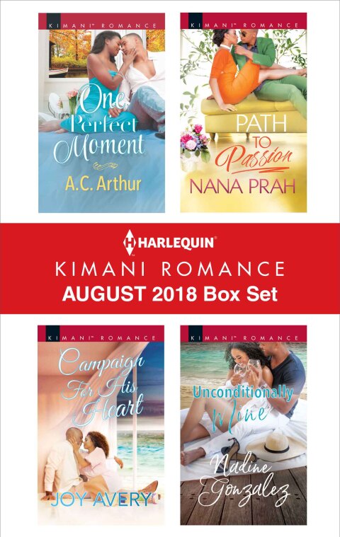 Cover image for book Harlequin Kimani Romance August 2018 Box Set