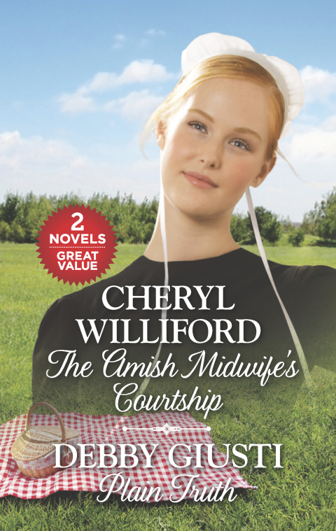 Cover image for book The Amish Midwife's Courtship and Plain Truth