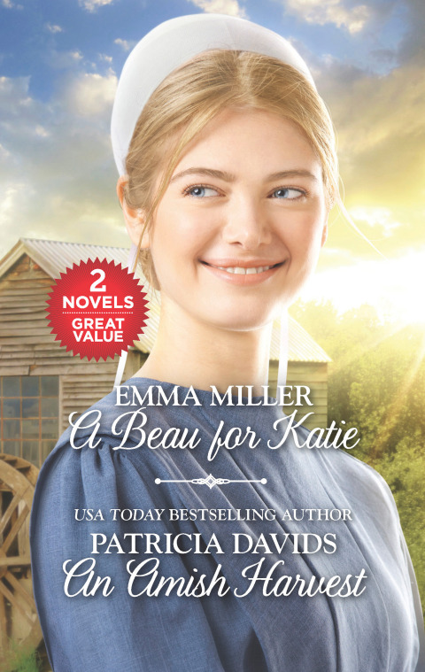 Cover image for book A Beau for Katie and An Amish Harvest