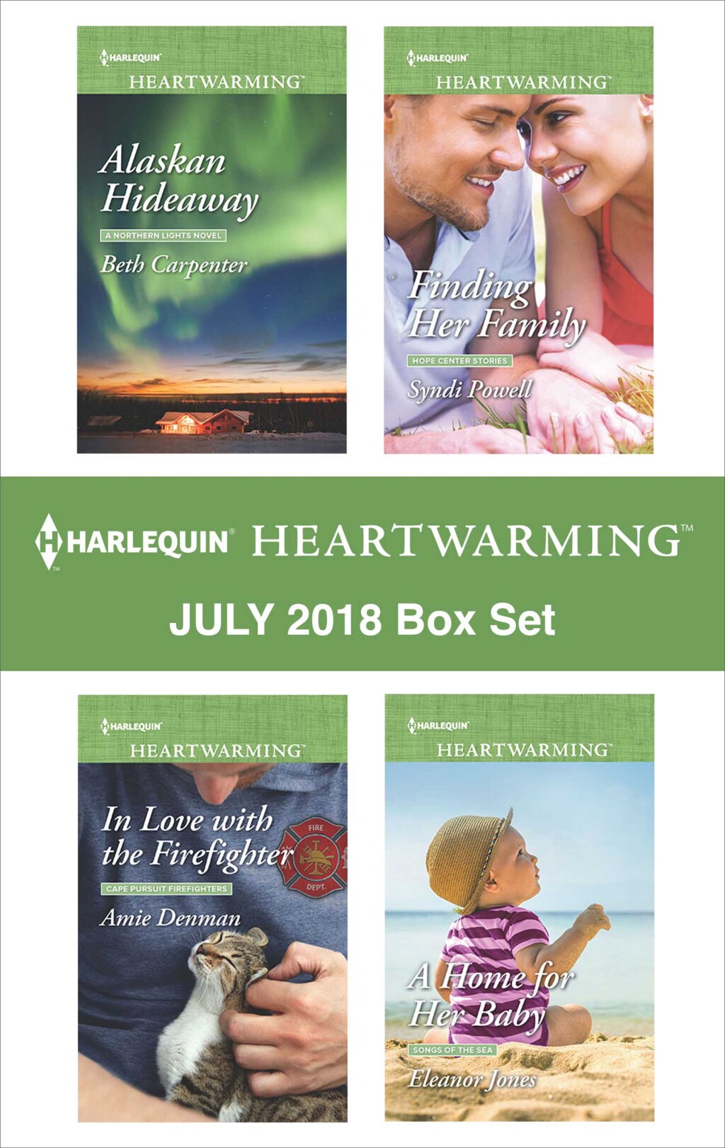 Reflowable Harlequin Heartwarming July 2018 Box Set; $16.64