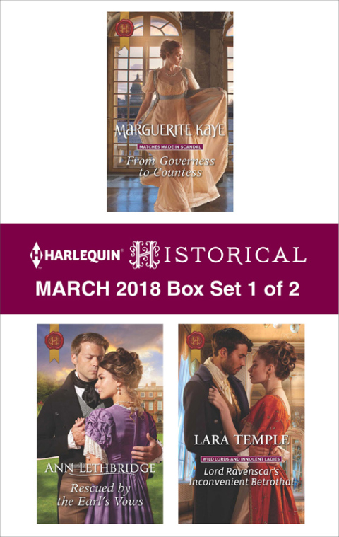Cover image for book Harlequin Historical March 2018 - Box Set 1 of 2