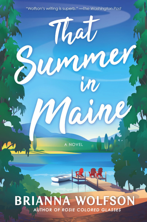 Cover image for book That Summer in Maine