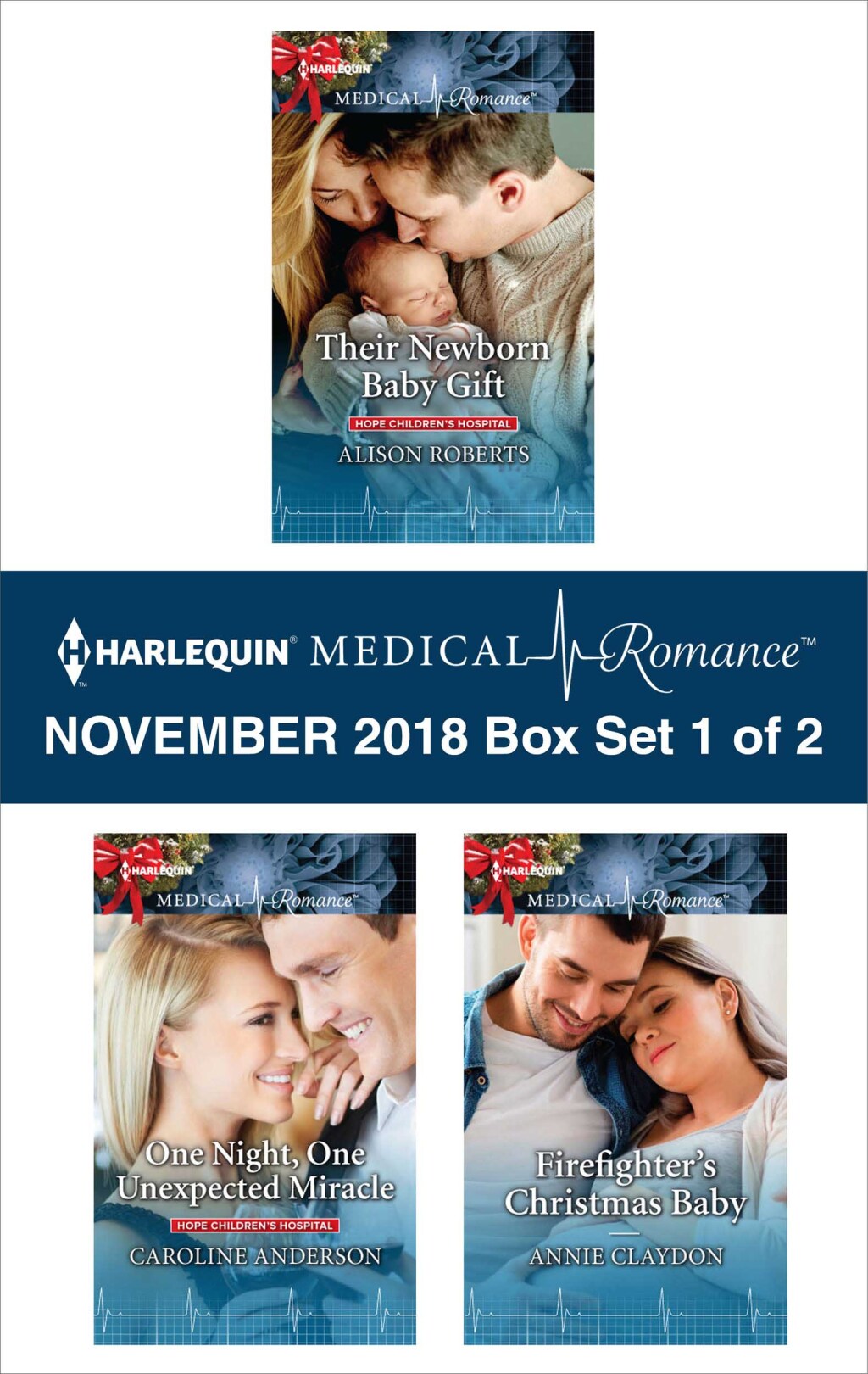 Reflowable Harlequin Medical Romance November 2018 - Box Set 1 of 2; $13.31