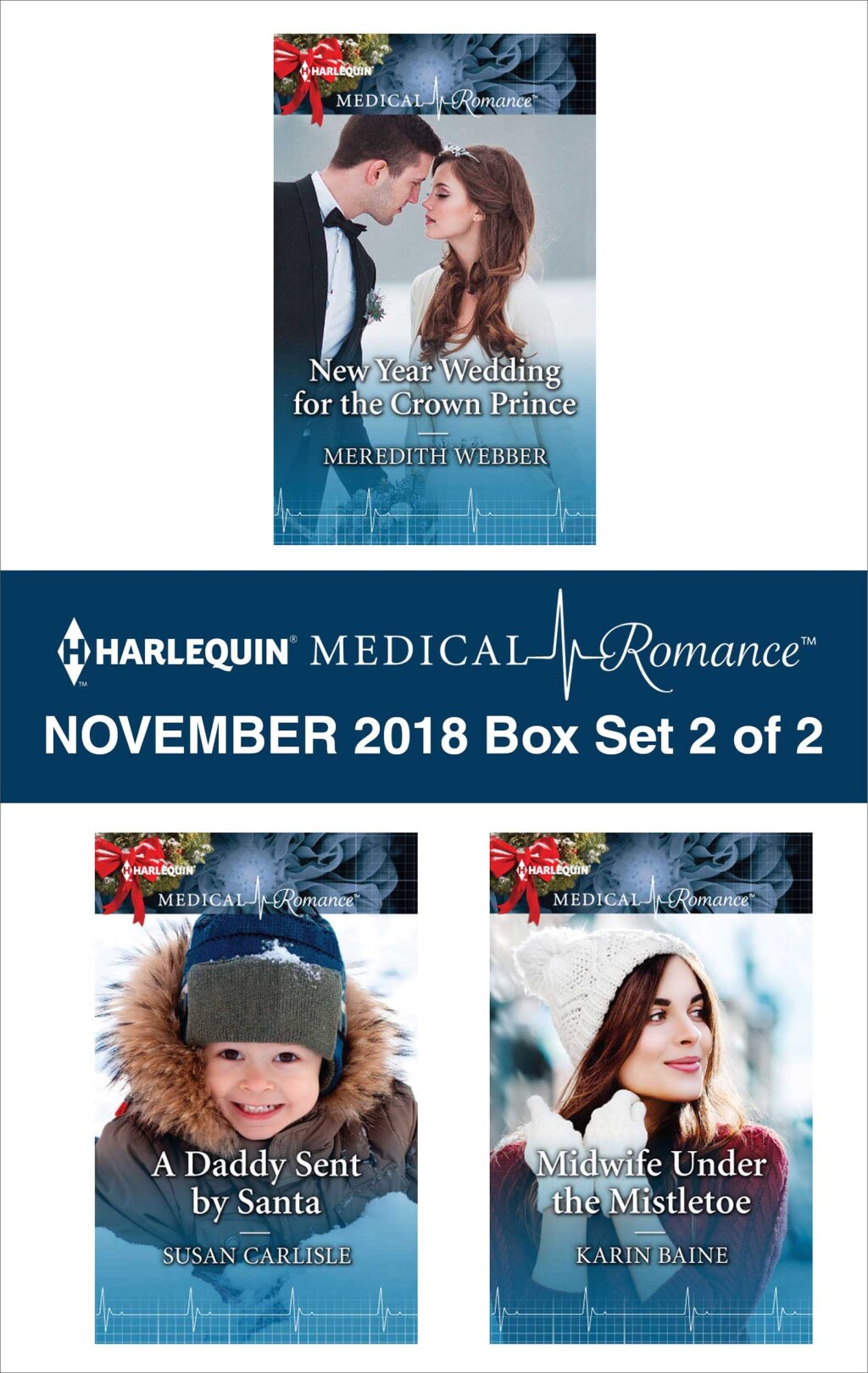 Reflowable Harlequin Medical Romance November 2018 - Box Set 2 of 2; $13.31