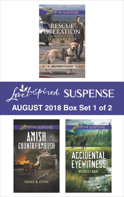 Cover image for book Harlequin Love Inspired Suspense August 2018 - Box Set 1 of 2