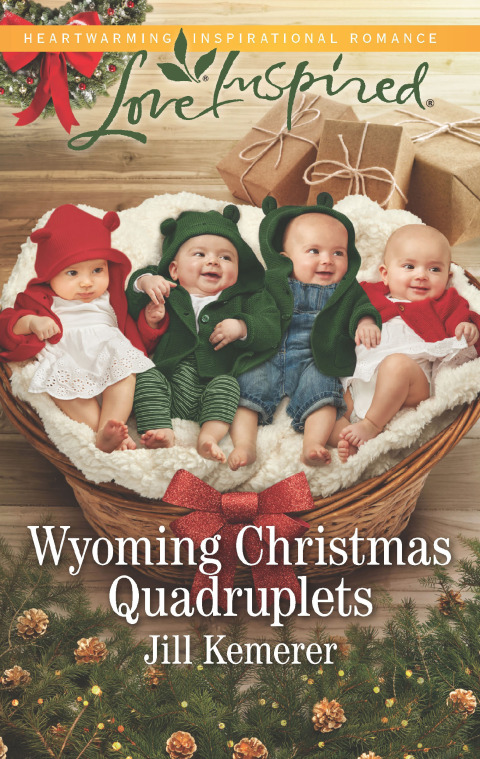 Cover image for book Wyoming Christmas Quadruplets