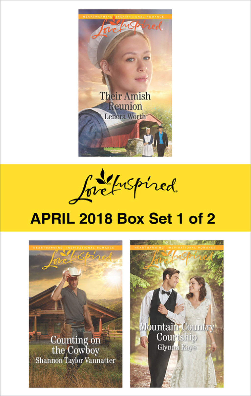 Reflowable Harlequin Love Inspired April 2018 - Box Set 1 of 2; $13.31