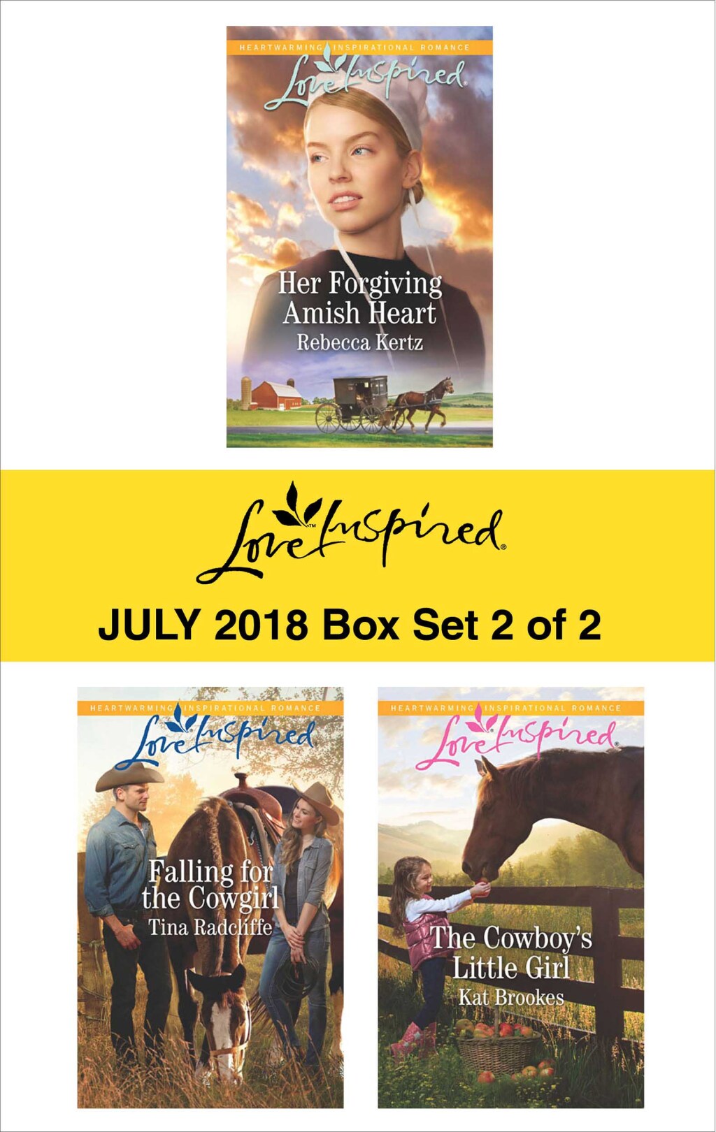 Reflowable Harlequin Love Inspired July 2018 - Box Set 2 of 2; $13.31