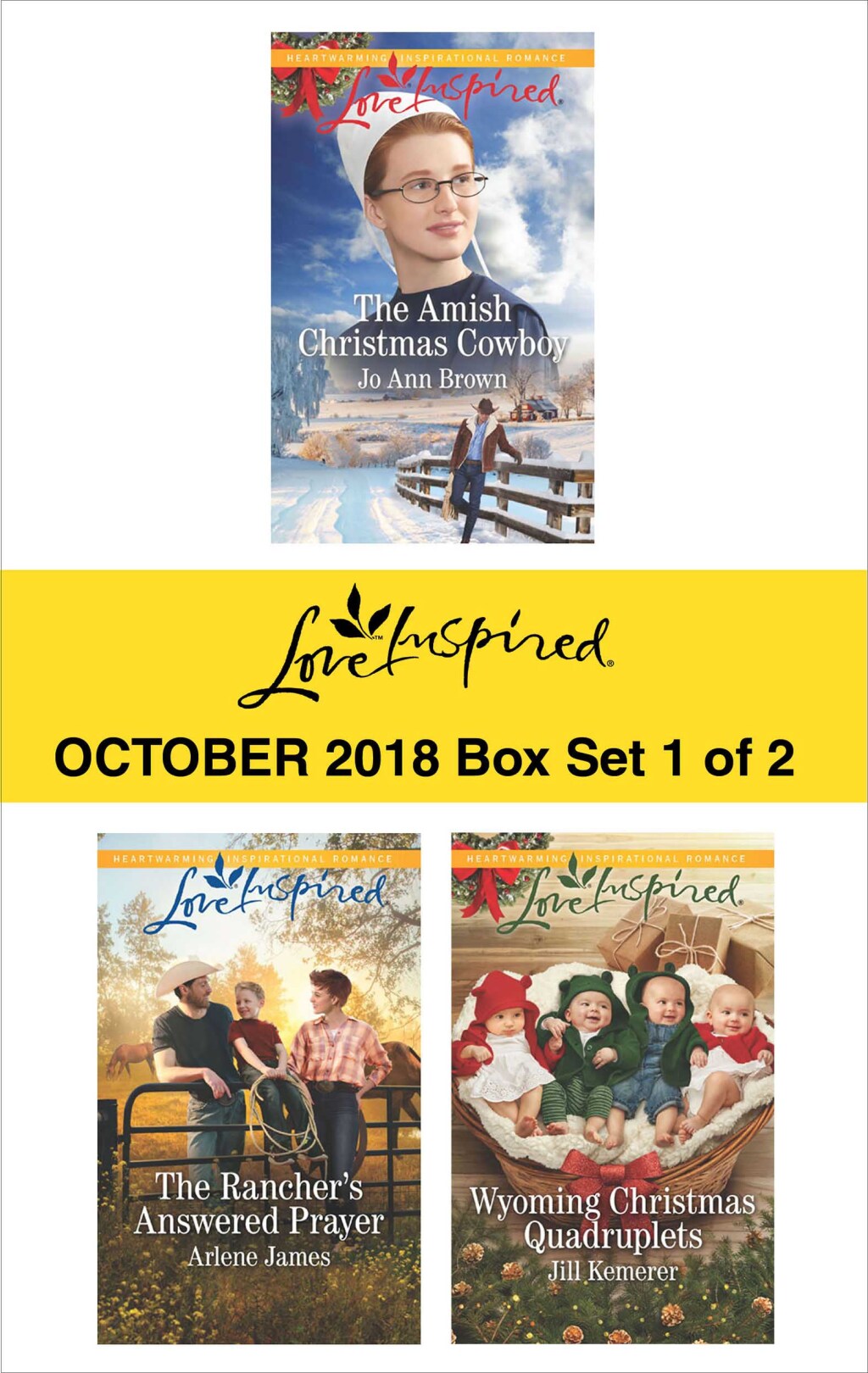 Reflowable Harlequin Love Inspired October 2018 - Box Set 1 of 2; $13.31