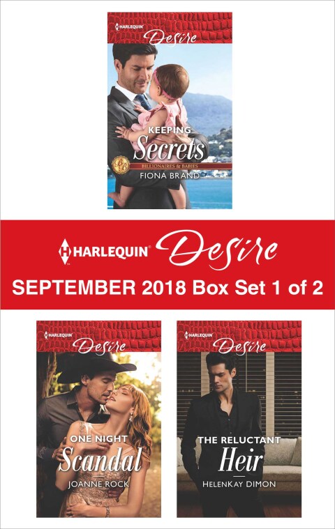Cover image for book Harlequin Desire September 2018 - Box Set 1 of 2