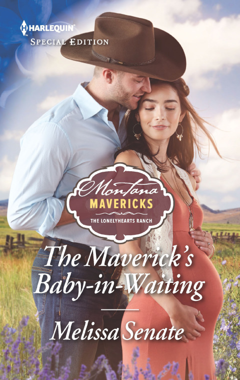 Cover image for book The Maverick's Baby-in-Waiting