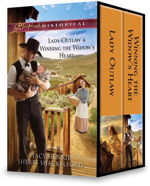 Cover image for book Lady Outlaw & Winning the Widow's Heart