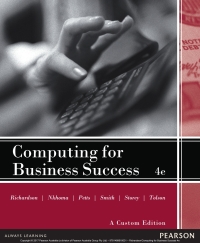 Computing For Business Success (Pearson Original Edition) 4th Edition ...