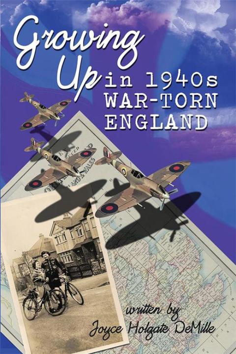 Cover image for book Growing up in 1940S War-Torn England