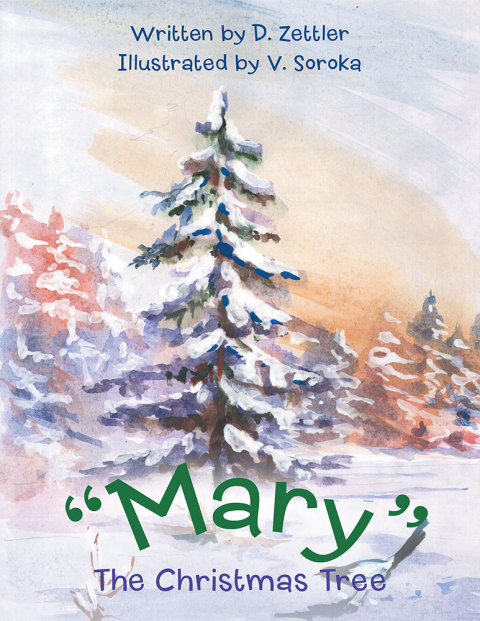 Cover image for book "Mary" the Christmas Tree