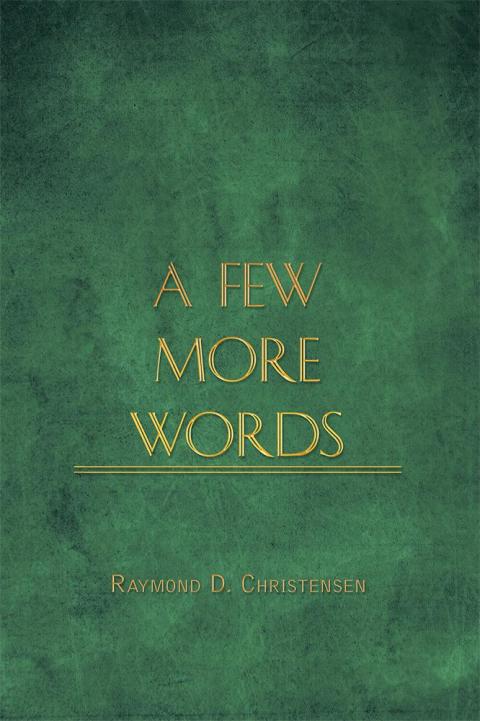 Cover image for book A Few More Words