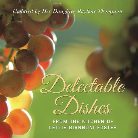 Cover image for book Delectable Dishes from the Kitchen of Lettie Giannoni Foster