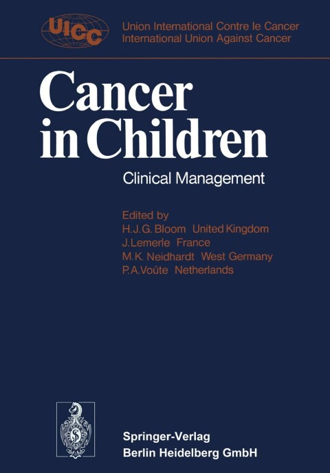 Cover image for book Cancer in Children