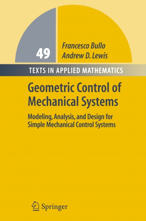Cover image for book Geometric Control of Mechanical Systems