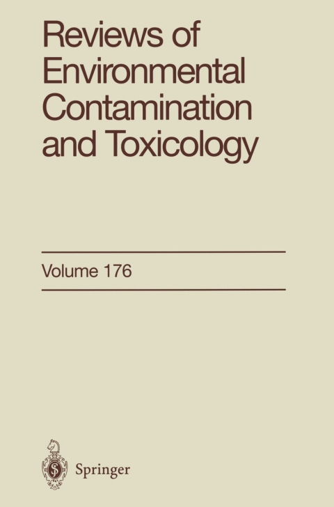 Cover image for book Reviews of Environmental Contamination and Toxicology