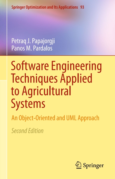 Cover image for book Software Engineering Techniques Applied to Agricultural Systems