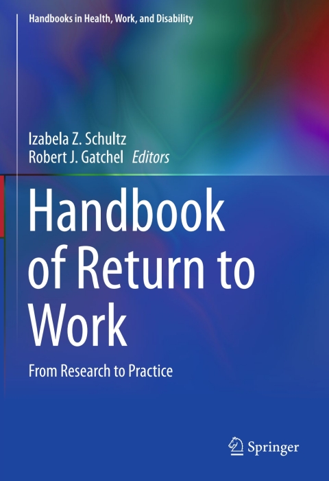 Cover image for book Handbook of Return to Work