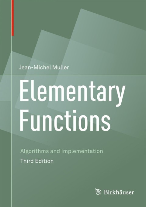 Cover image for book Elementary Functions