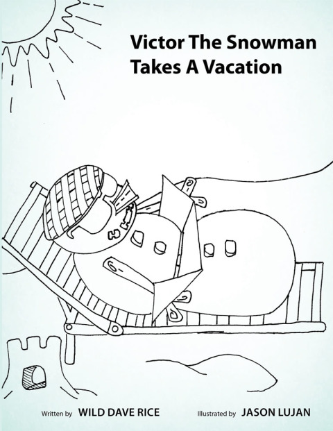 Cover image for book Victor the Snowman Takes a Vacation