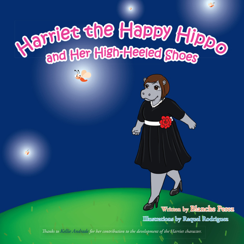 Cover image for book Harriet the Happy Hippo and Her High-Heeled Shoes