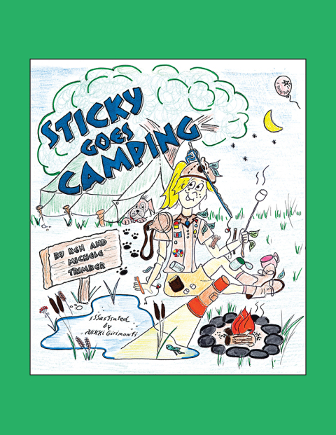Cover image for book Sticky Goes Camping