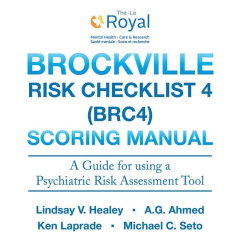 Cover image for book Brockville Risk Checklist 4 (Brc4):  Scoring Manual