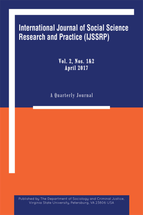 Cover image for book International Journal of Social Science Research and Practice