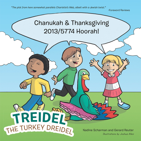 Cover image for book Treidel the Turkey Dreidel