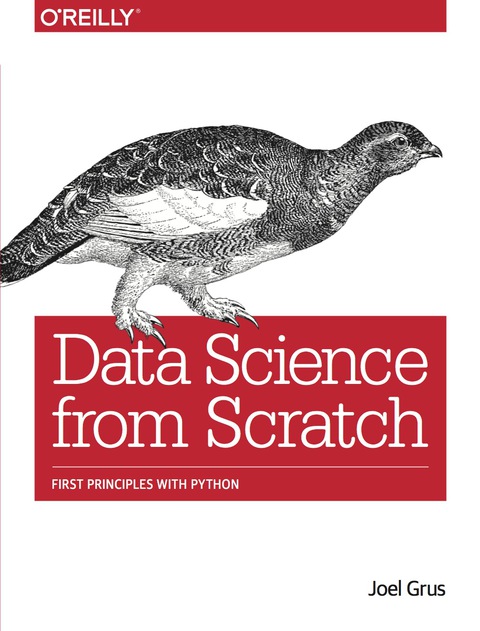 Cover image for book Data Science from Scratch