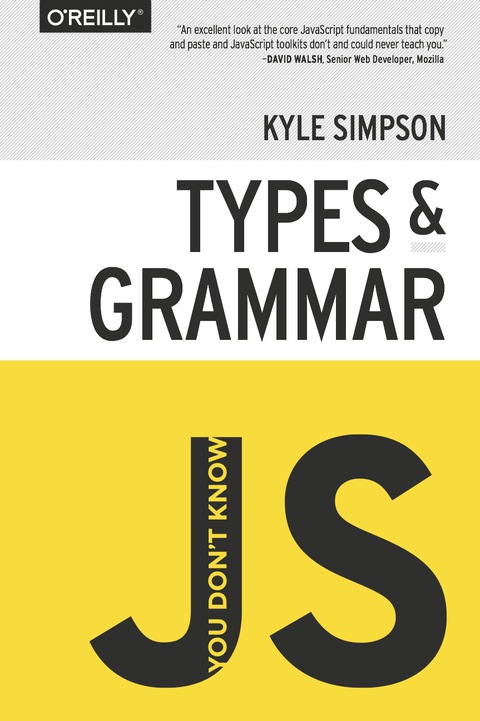 Cover image for book You Don't Know JS: Types & Grammar