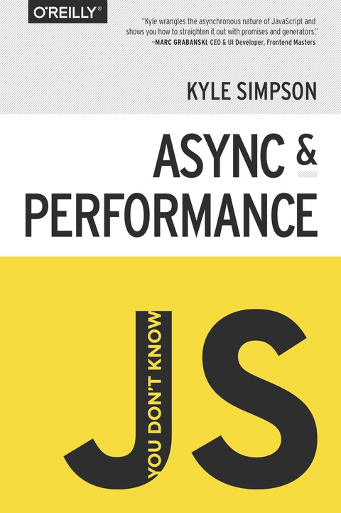 Cover image for book You Don't Know JS: Async & Performance
