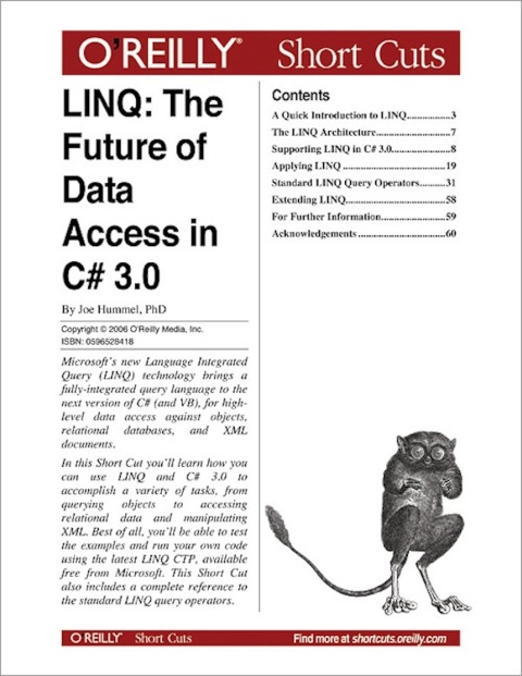 Cover image for book LINQ: The Future of Data Access in C# 3.0