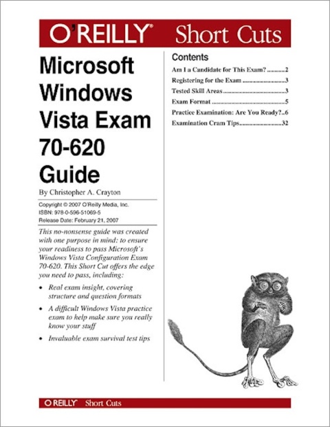 Cover image for book Microsoft Windows Vista Exam 70-620 Guide