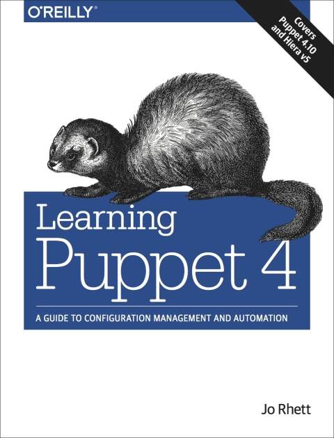 Cover image for book Learning Puppet 4