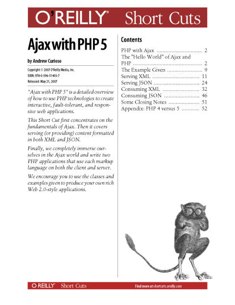 Cover image for book Ajax with PHP 5