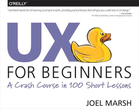 Cover image for book UX for Beginners