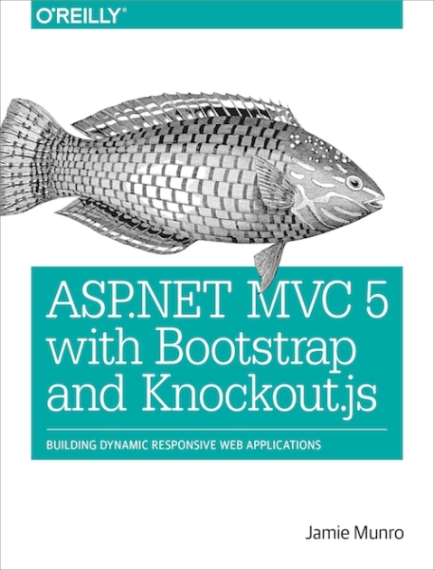 Cover image for book ASP.NET MVC 5 with Bootstrap and Knockout.js