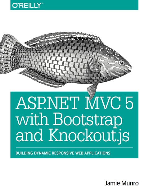 Cover image for book ASP.NET MVC 5 with Bootstrap and Knockout.js