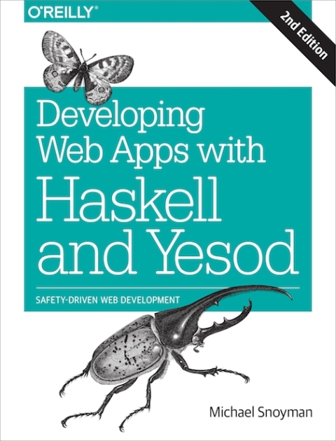 Cover image for book Developing Web Apps with Haskell and Yesod