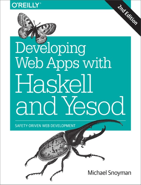 Cover image for book Developing Web Apps with Haskell and Yesod