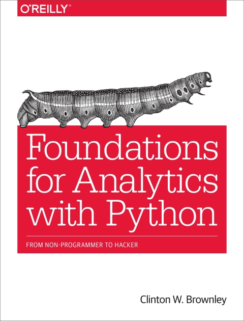 Cover image for book Foundations for Analytics with Python
