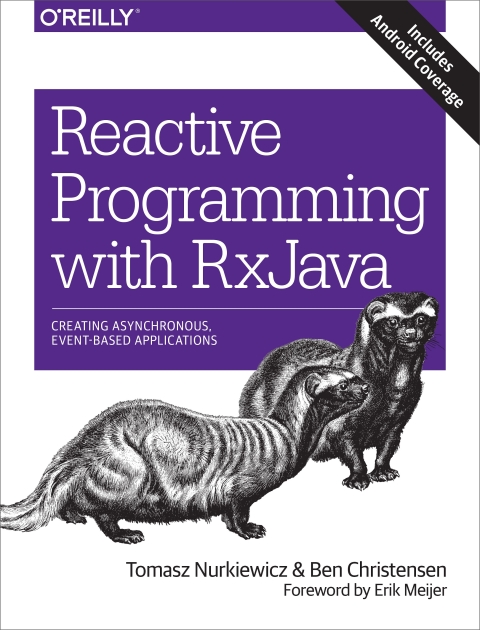 Cover image for book Reactive Programming with RxJava