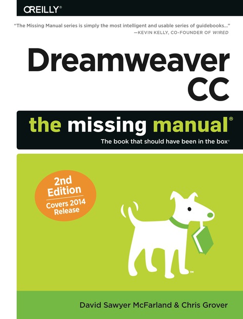 Cover image for book Dreamweaver CC: The Missing Manual