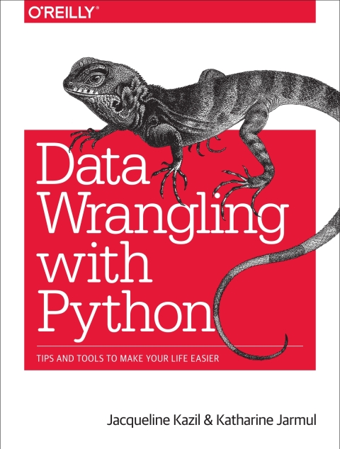 Cover image for book Data Wrangling with Python